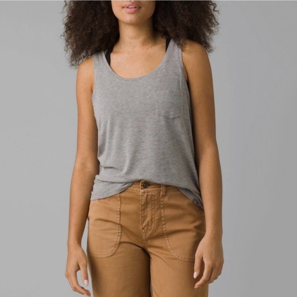 Prana Foundation Scoop Neck Tank Women’s Medium New